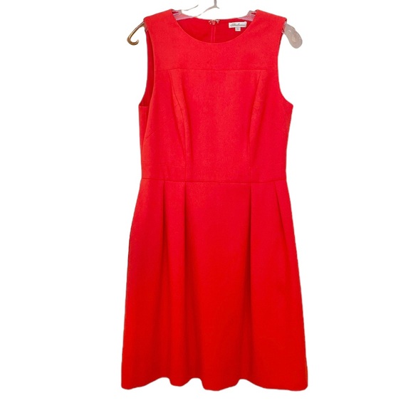 Thashamma Red Sleeveless A-Line Dress - Picture 1 of 5